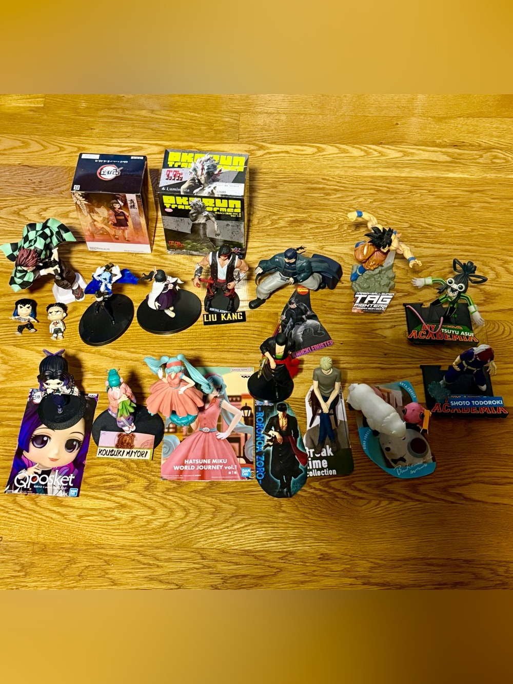 Lot Of Anime Figures